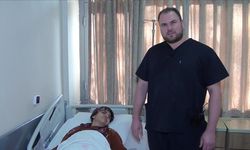 Karnından 25 santimetrelik kist çıkarıldı!