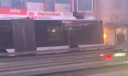 İstanbul’da metrobüs yangını