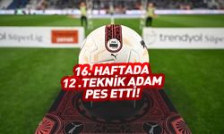 Süper Lig'de istifa depremi! 16 haftada 12 teknik adam!
