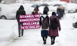 İstanbul'a komşu ilde 9 Ocak Cuma okullar tatil edildi