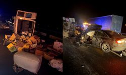Otoyolda korkunç kaza! Ölü ve yaralılar var
