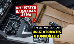 2026 en ucuz otomatik vitesli otomobiller!