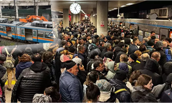 İstanbul'da metro raydan çıktı! İBB trafik haritası kıpkırmızı