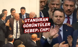 Meclis'te utandıran görüntüler! Sebebi CHP