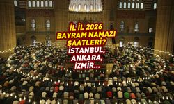 Bayram namazı saat kaçta? İstanbul, Ankara, İzmir ve 81 ilin bayram namazı saatleri