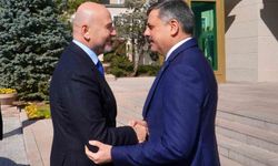 Süleyman Soylu İçişleri Bakanı Çiftçi’yi ziyaret etti