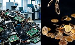 Çöpe de atmayın, evde de tutmayın! 1 tondan 300 gram altın çıkıyor