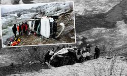 Hasta taşıyan ambulans 30 metrelik uçuruma yuvarlandı! Ölü ve yaralılar var