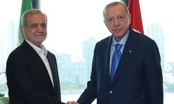 Cumhurbaşkanı Erdoğan, Pezeşkiyan ile görüştü