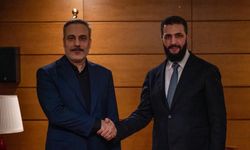 Ahmed Şara Bakan Hakan Fidan'ı kabul etti