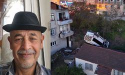 Okul servisi evin çatısına düştü! Şoför hayatını kaybetti