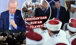 Cumhurbaşkanı Erdoğan'dan Çamlıca Camii'nde Kur'an tilaveti