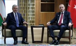 Erdoğan ve Mirziyoyev arasında kritik görüşme