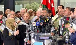 Küresel Sumud Filosu aktivistleri İstanbul'da!