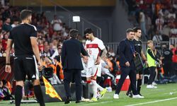 Milli futbolcu hastaneye kaldırıldı! Türkiye-Kuzey Makedonya maçında korkutan sakatlık