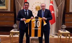 Cumhurbaşkanı Erdoğan, Acun Ilıcalı'yı Külliye'de kabul etti