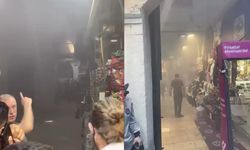 İstanbul Kapalıçarşı'da yangın! Panik dolu anlar