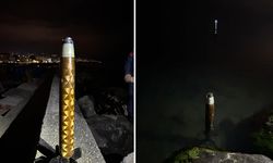 Trabzon'da sahile roket vurdu! Üzerinde Rus menşeli işaretler var...