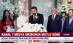 Kanal 7 ailesini buluşturan düğün: Nevzat Özkan ve Dilek Kartav dünyaevine girdi
