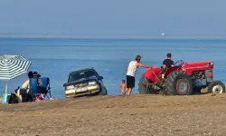 Antalya kumsalında "yok artık" dedirten görüntüler!