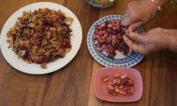 Fıstık kabuğundan reçel yaptı