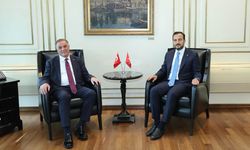 Abdullah Özdemir’den Nuri Aslan’a taziye ziyareti