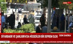 Diyarbakır ve Şanlıurfa'da hissedilen deprem oldu! AFAD büyüklüğünü duyurdu