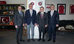Galatasaray'dan TFF Başkanı Hacıosmanoğlu’na ziyaret