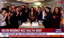 Kanal 7'nin günlük dizisi Gelin beşinci kez dalya dedi