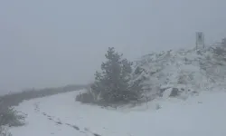 Başkent'te mevsimin ilk karı yağdı