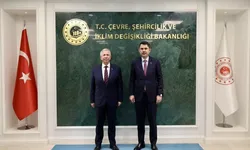 Bakan Kurum Mansur Yavaş'ı kabul etti