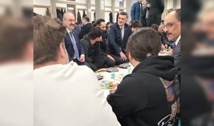 MİT Başkanı İbrahim Kalın ve Varank ODTÜ’lülerle iftar yaptı