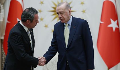 Cumhurbaşkanı Erdoğan, Ali Koç'u kabul etti