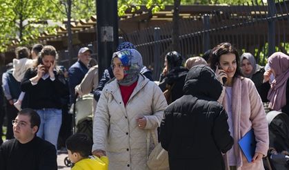 İstanbul'daki deprem sonrası görüntüler...