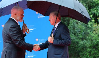 Erdoğan, Edi Rama buluşmasında o an! “Kardeşim…”