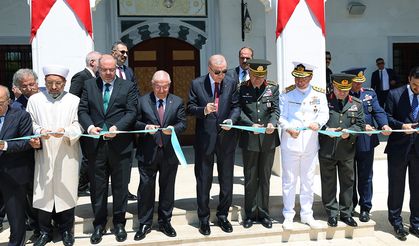 Erdoğan Milli Savunma Üniversitesi Camii’nin açılışını yaptı