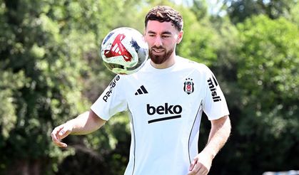 Beşiktaş'ta Orkun Kökçü ilk idmanına çıktı