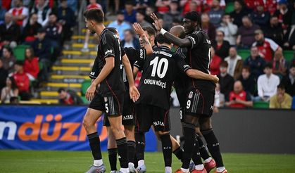 Beşiktaş St. Patrick’s deplasmanında turu araladı