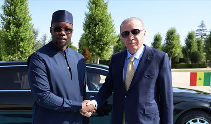 Senegal Başbakanı Ankara'da! Erdoğan resmi törenle karşıladı
