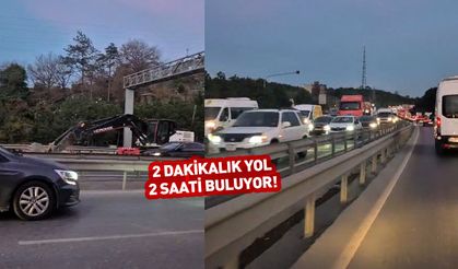 Vatandaş İBB'ye isyan etti! 2 dakikalık yol 2 saat sürüyor