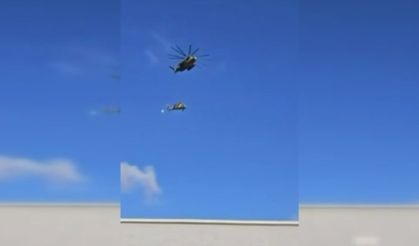 İsrail helikopteri yere çakıldı