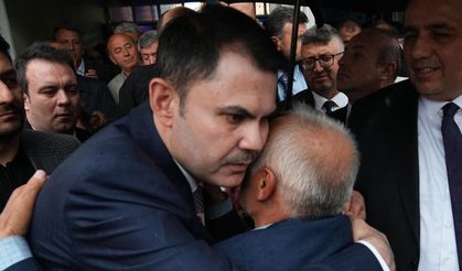 Şehit babasından Bakan Kurum'a teşekkür
