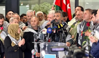 Küresel Sumud Filosu aktivistleri İstanbul'da!