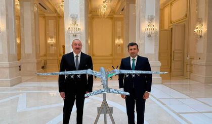 Aliyev, Selçuk Bayraktar'ı kabul etti