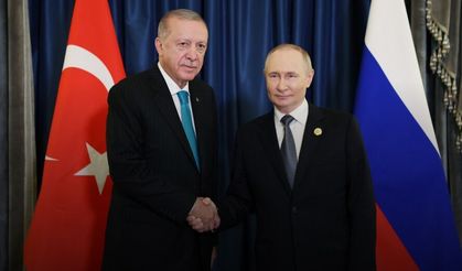 Erdoğan'dan Putin'e tebrik
