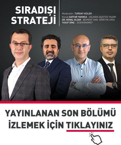 Turgay Güler'in sunumuyla "Sıradışı Strateji" her salı 21'de