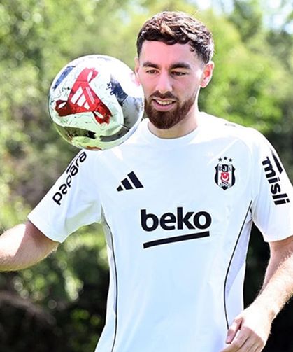 Beşiktaş'ta Orkun Kökçü ilk idmanına çıktı