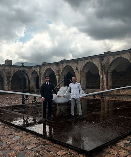 Bayraktar TB2'nin maketini tasarladılar