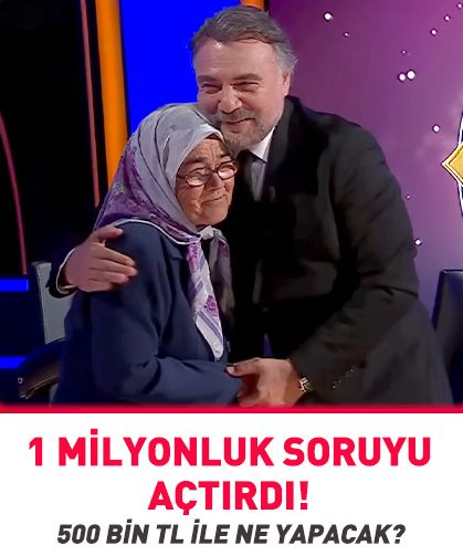 Kim Milyoner Olmak İster’de tarihe geçti! Kazandığı 500 bin TL ile ne yapacağını açıkladı