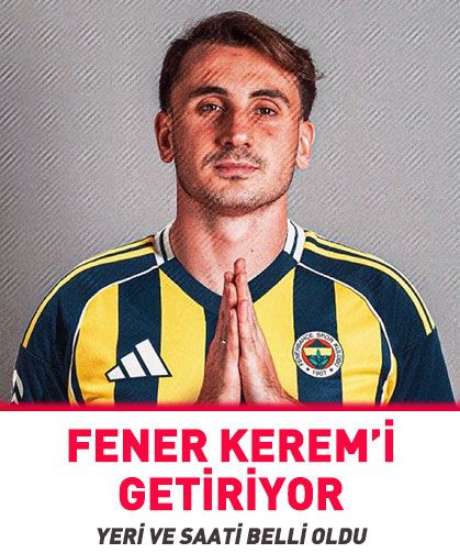 Fenerbahçe Kerem Aktürkoğlu'nu getiriyor! Saat belli oldu